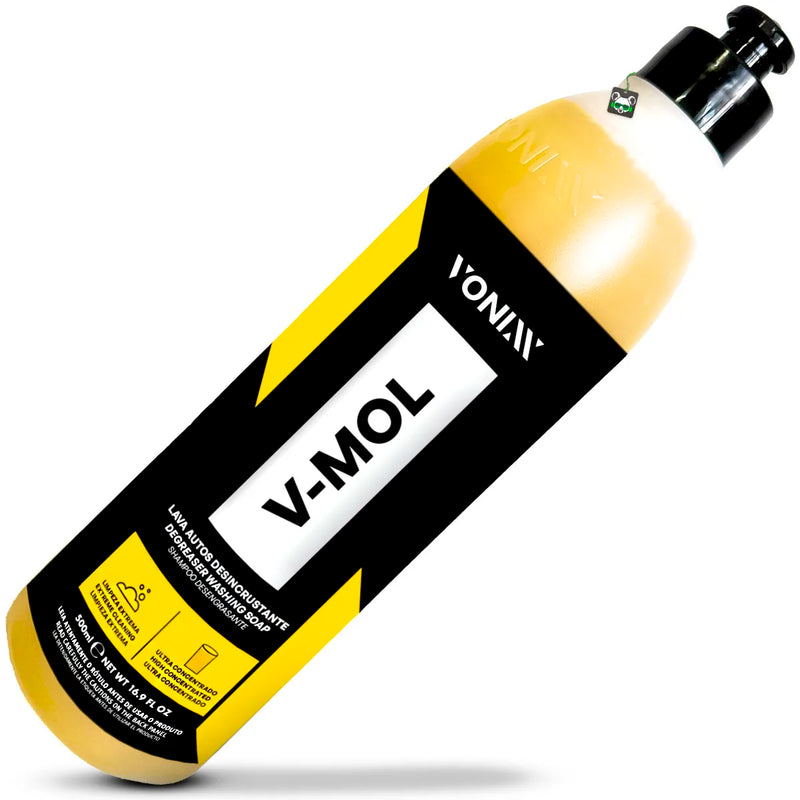 Shampoo Automotivo Lava Pesada Vmol 500ml Vonixx – Limpeza Profunda e Proteção para Seu Veículo